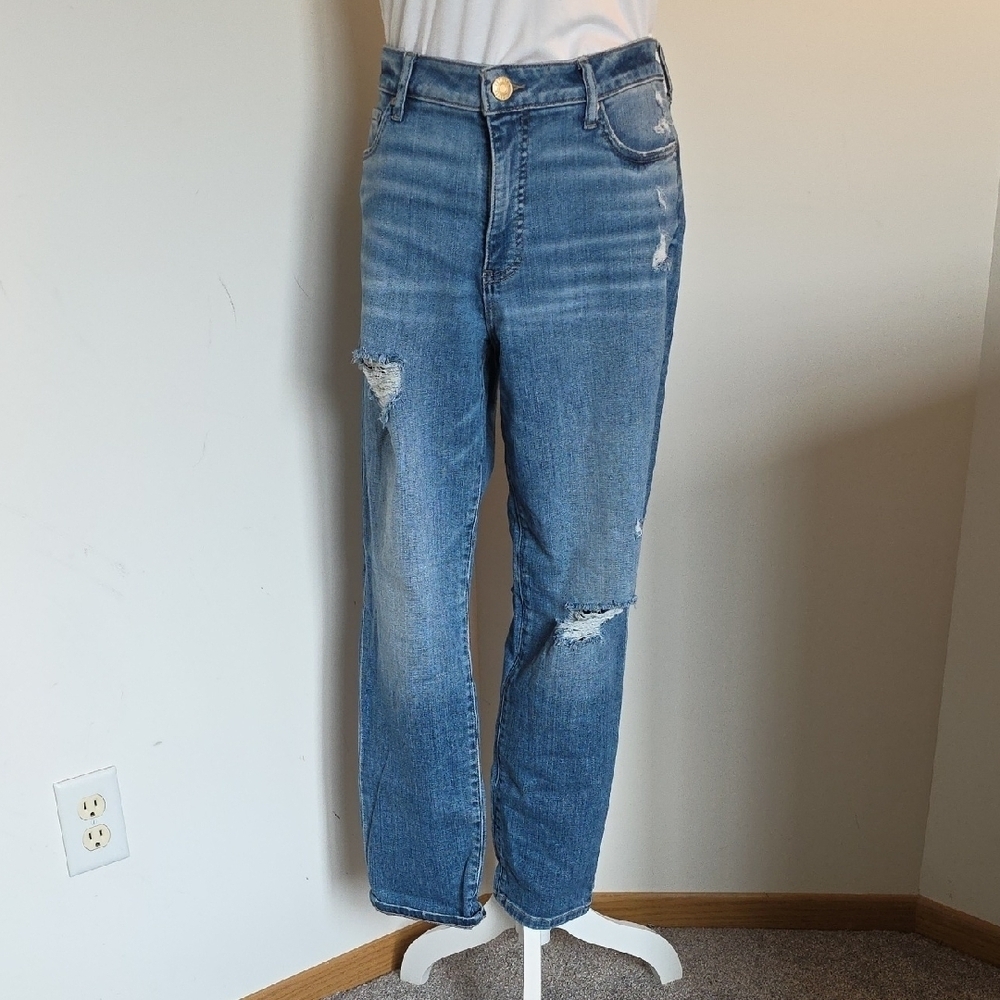 Kut from the Kloth Light Blue Distressed Jeans